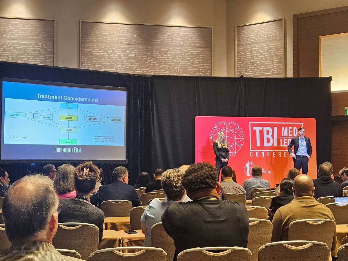 TBI Med-Legal Conference presentation on brain injury treatment